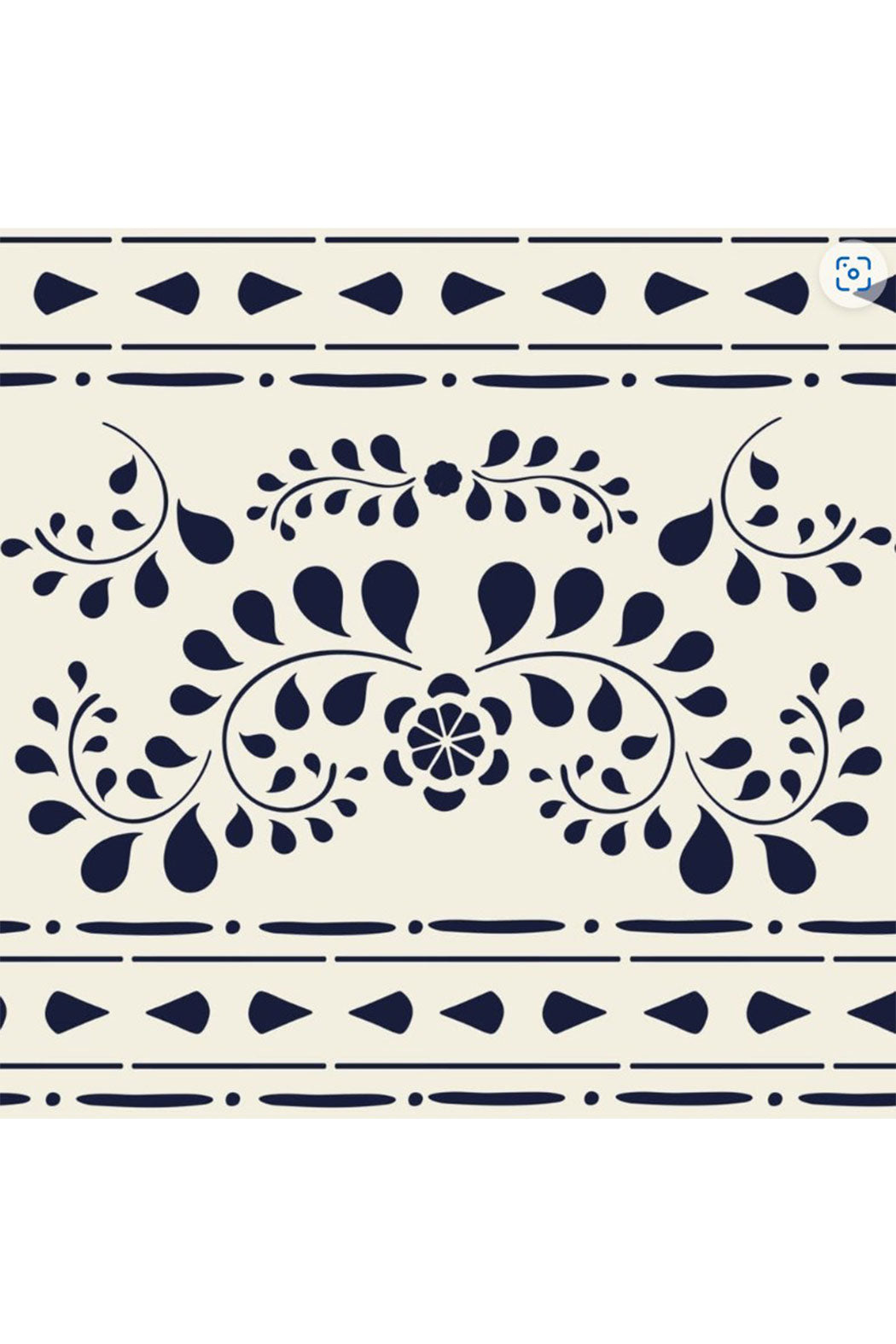 Faux Bone Inlay Stencil