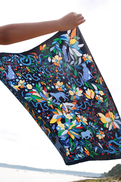 Double Sided Silk Scarves 35” x 35”