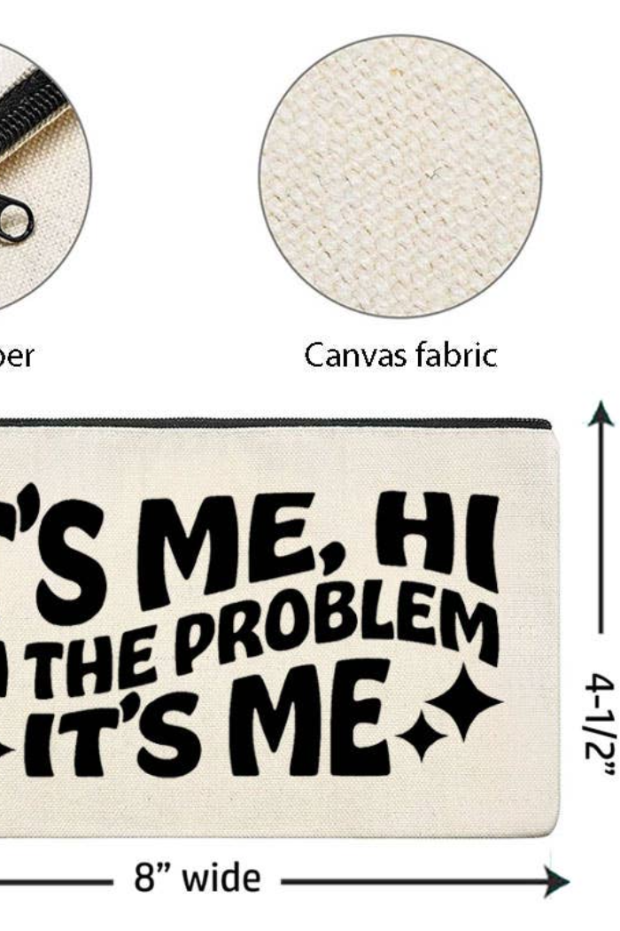 Multi Use Canvas Bags w/zipper