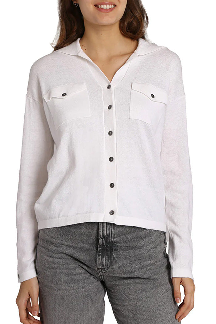 Cotton Cashmere Camp Shirt