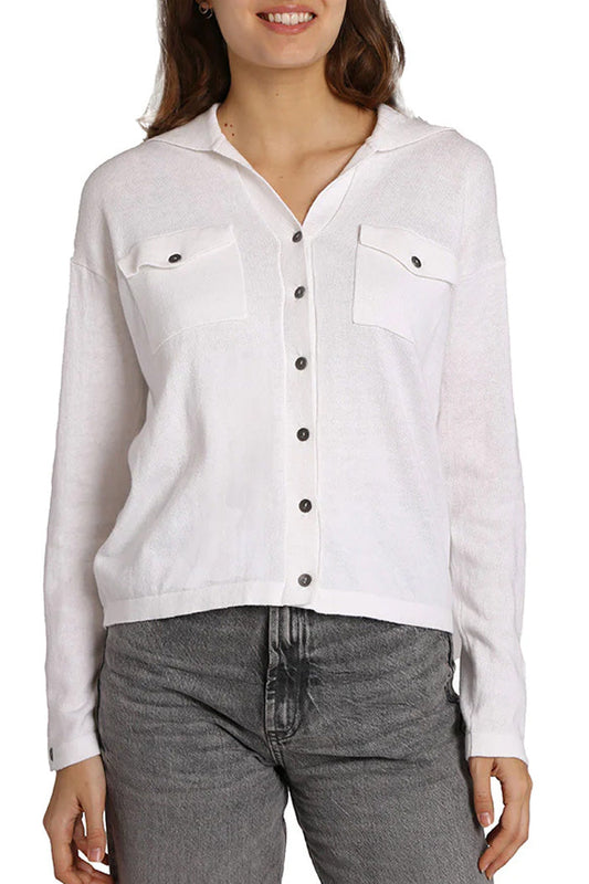 Cotton Cashmere Camp Shirt
