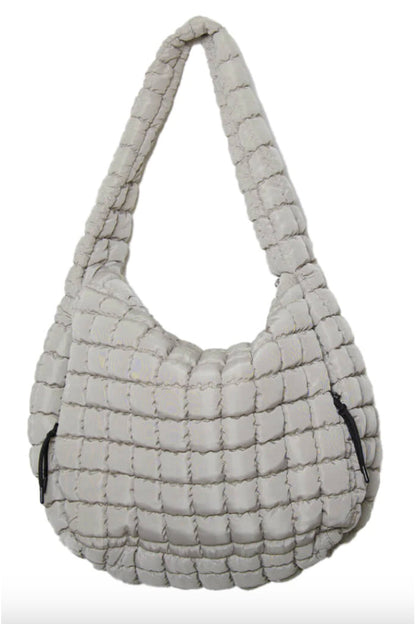 Quilted Hobo Tote