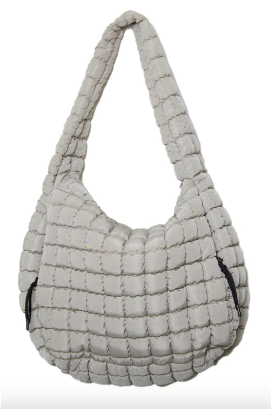 Quilted Hobo Tote
