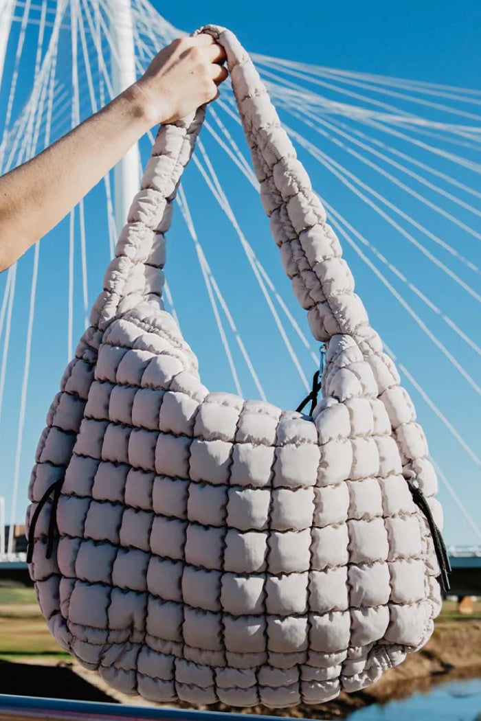 Quilted Hobo Tote