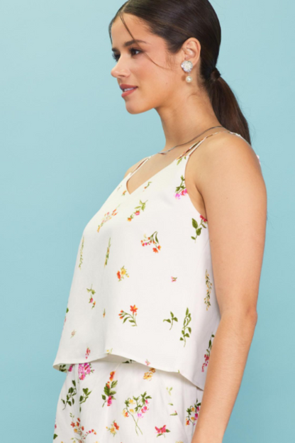 FLORAL TANK TOP