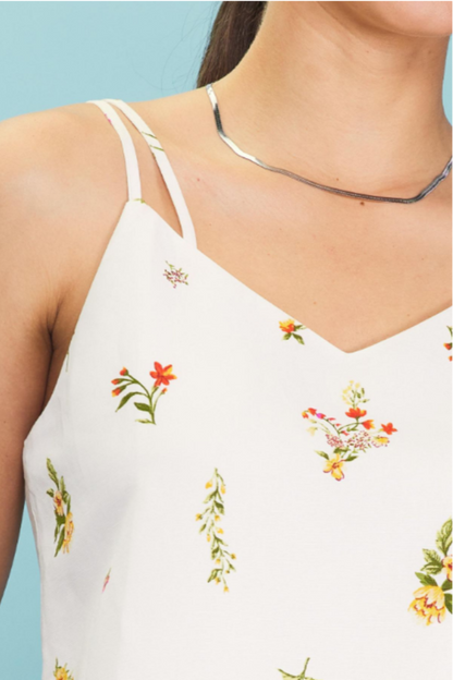 FLORAL TANK TOP