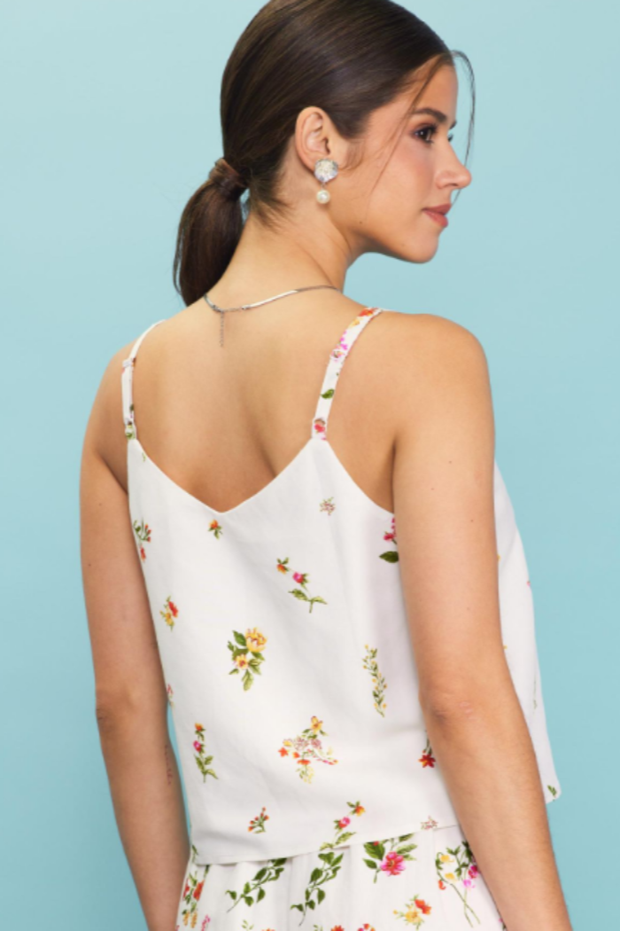 FLORAL TANK TOP