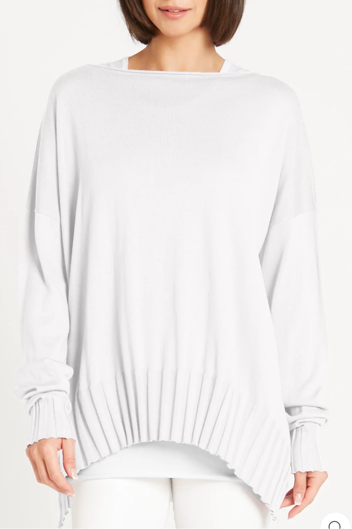 RIBBED BOATNECK