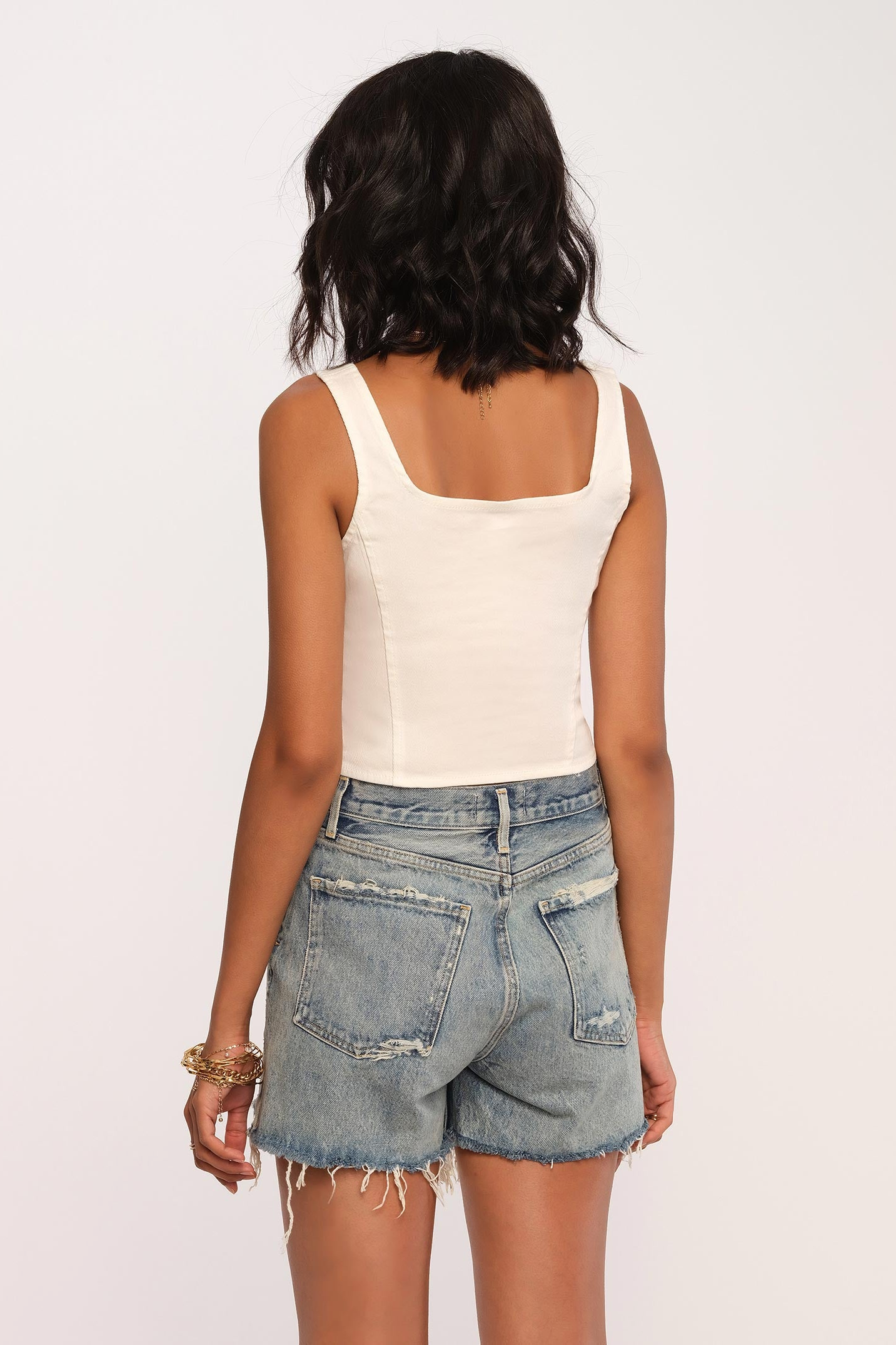 Romi Top- Ecru