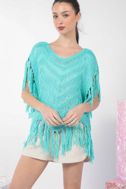 Fringe Detail Sweater