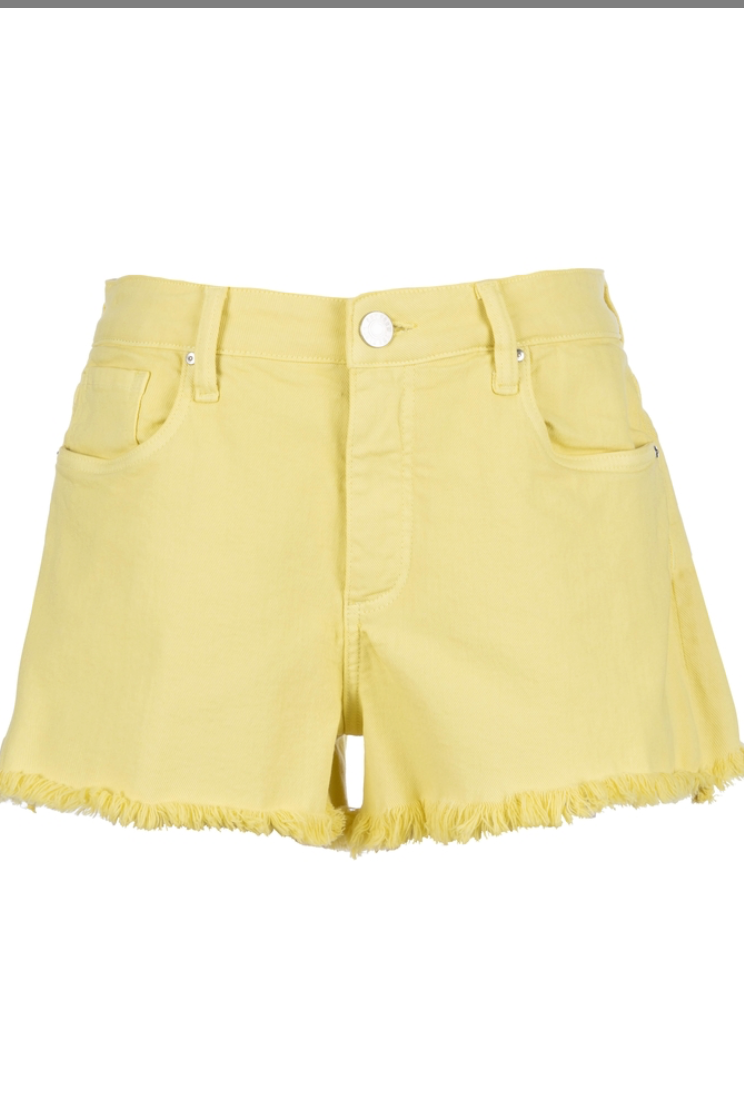 Jane High Rise Short- Lemon Drop