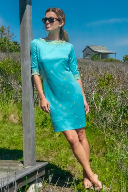 Embroidered Det Dress