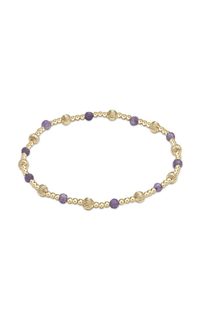 Dignity Sincerity 4MM Bead Bracelet