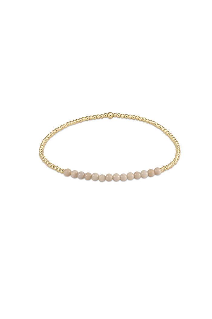 Gold Bliss 2MM Bead Bracelet