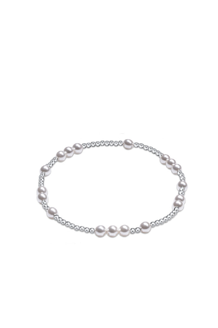 Hope Unwritten Sterling 4MM Pearl Bracelet