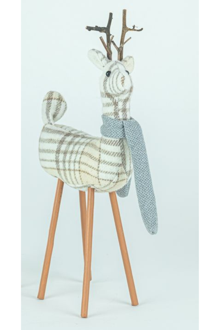 Hazel Plaid Deer