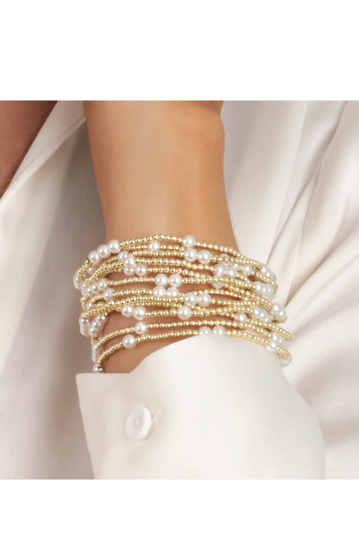 Hope Unwritten Pearl 4MM Bead Bracelet