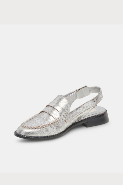 Hardi Loafers- Silver Crackle