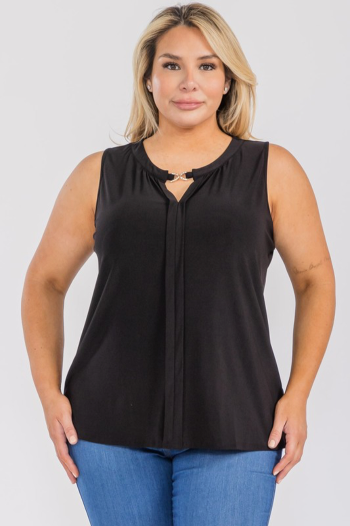 Keyhole Tank Top