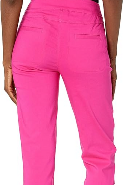 P/O Solid Crop with Read Front & Back Pockets and Ladder Straps at Hem