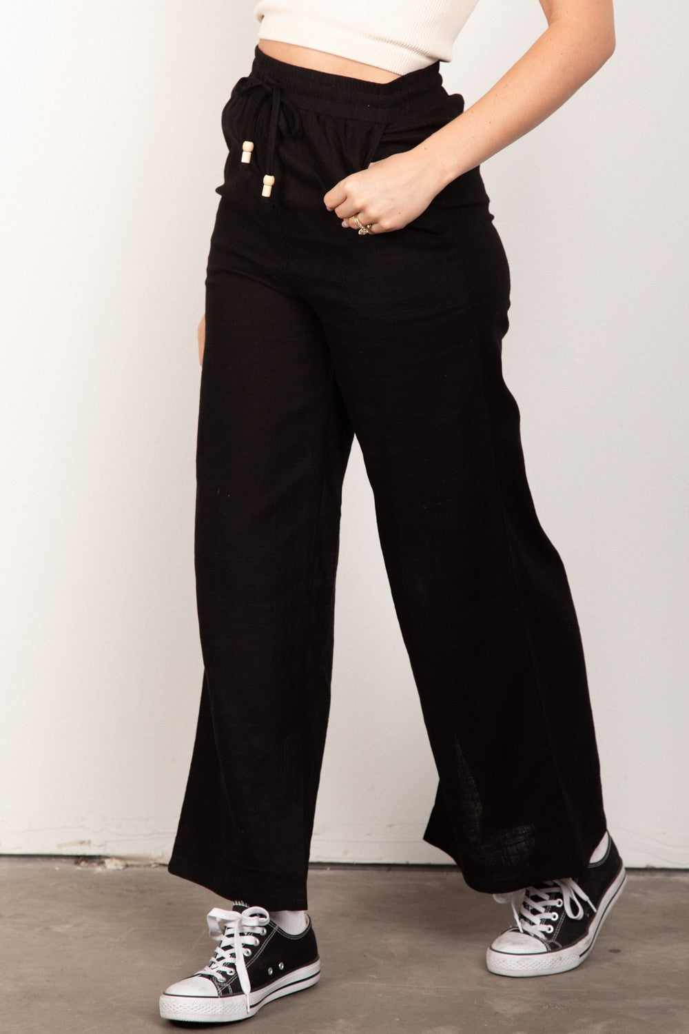 Styled Light Linen Pants