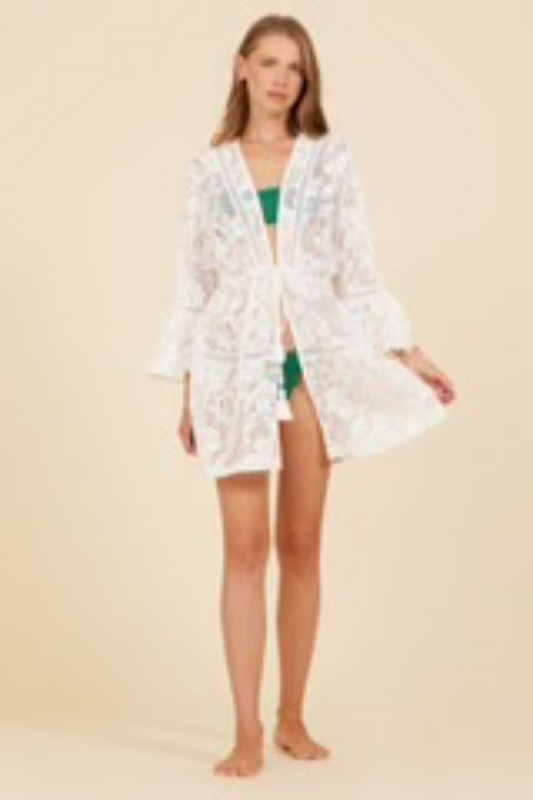 Lace Crochet Coverup