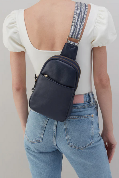 Fern Pebbled Leather Sling