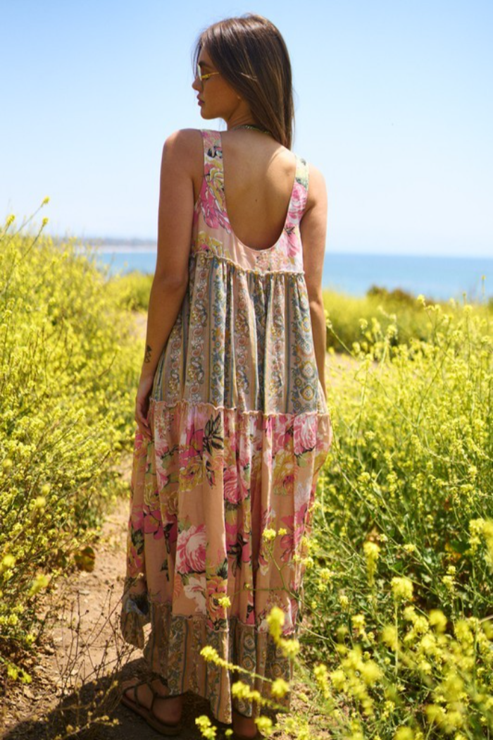 Floral Boho Maxi Dress