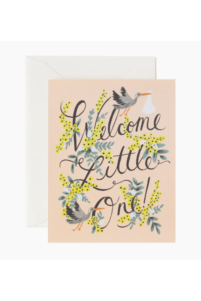 WELCOME LITTLE ONE CARD