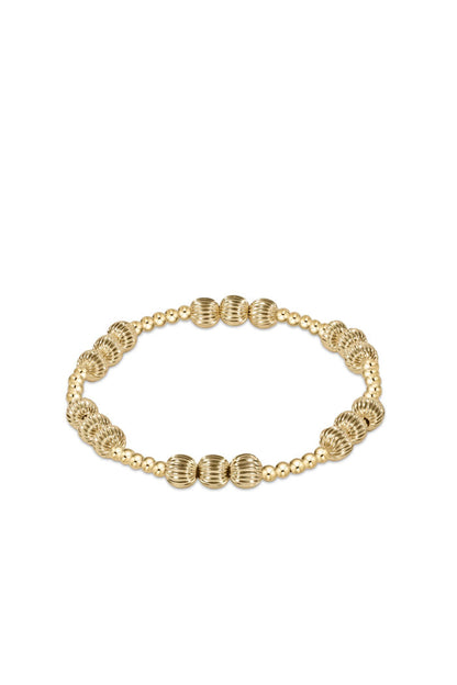 Dignity Joy Gold 6MM Bead Bracelet