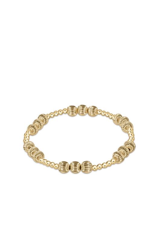 Dignity Joy Gold 6MM Bead Bracelet