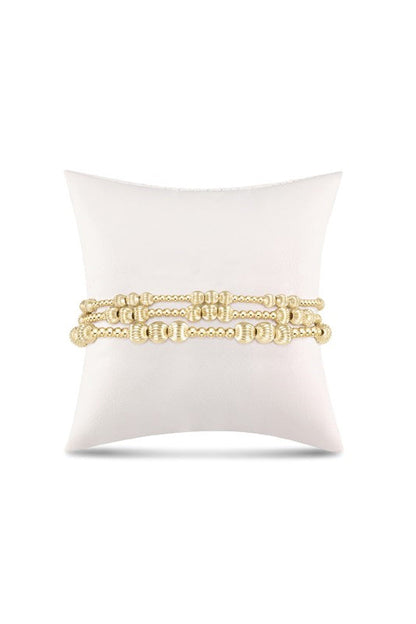 Dignity Joy Gold 5MM Bead Bracelet