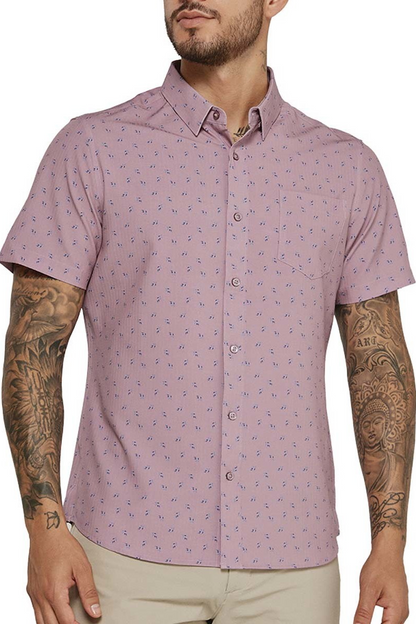 Kairi Button Up Shirt- Lavender
