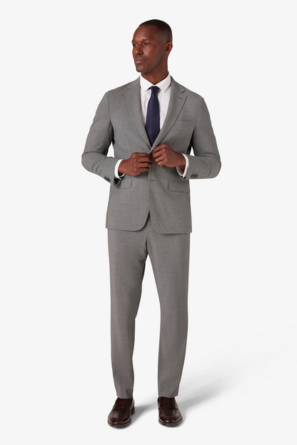 Fresco Suit Jacket- Nickel Heather