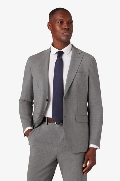 Fresco Suit Jacket- Nickel Heather