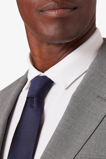 Fresco Suit Jacket- Nickel Heather