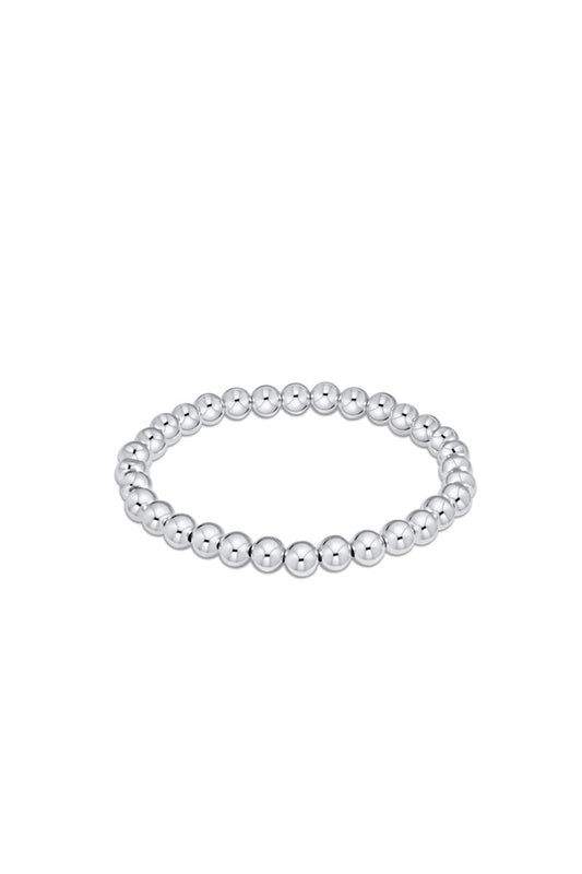 Classic Sterling 6MM Bead Bracelet