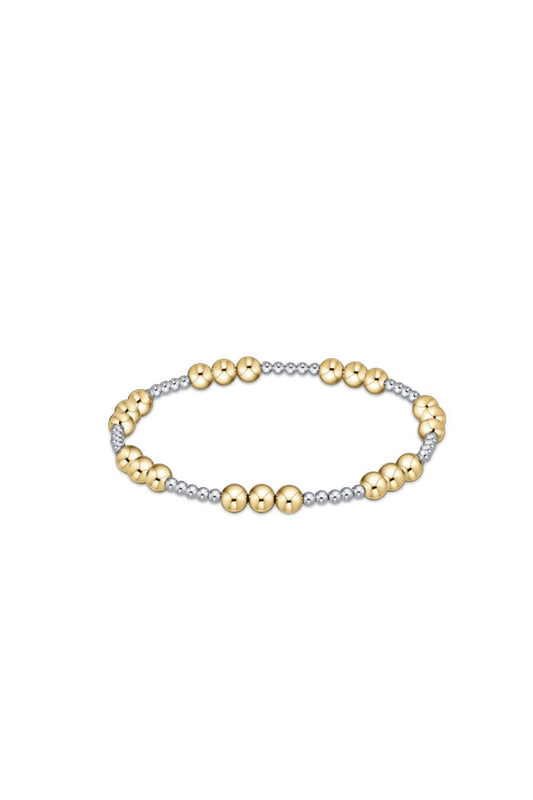 Classic Joy 5MM Mixed Metal Bracelet
