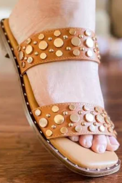 Corkys Cognac Magnet Sandals