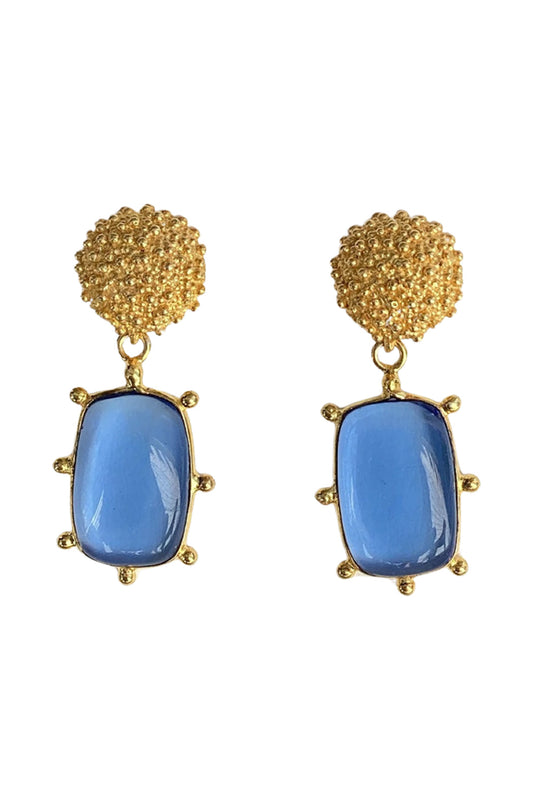 Collins Tanzanite Pierced Earrings