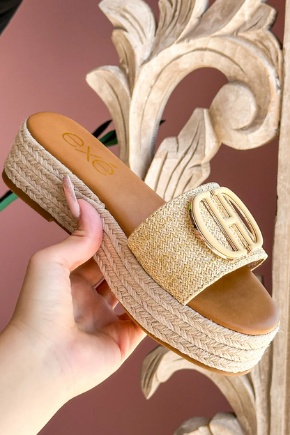 Platform Slide Sandal