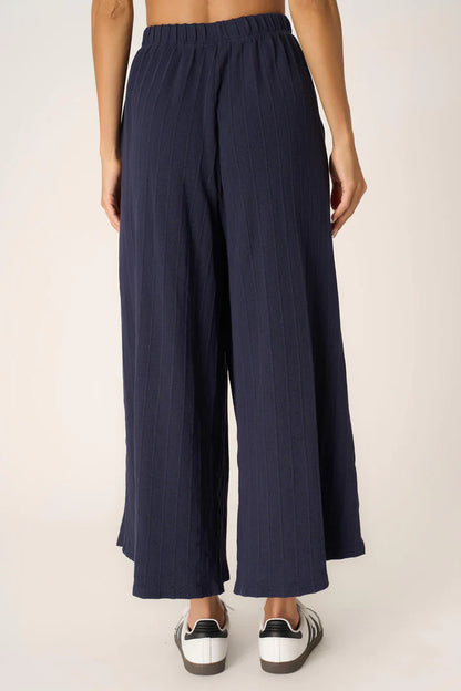 COME TOGETHER TEXTURED WIDE LEG PANT