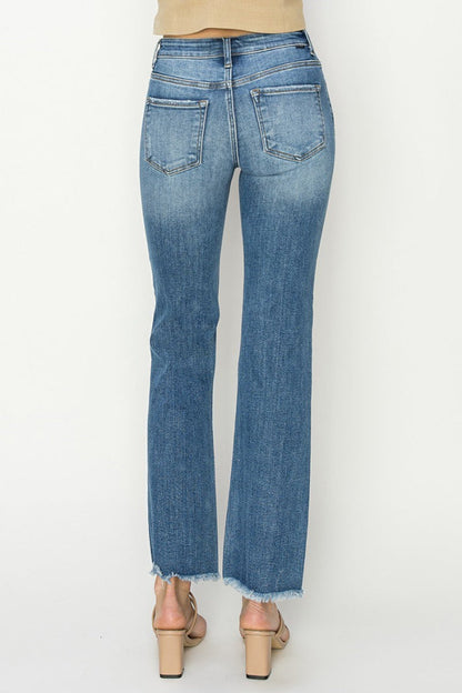 Mid Rise Bootcut Fray