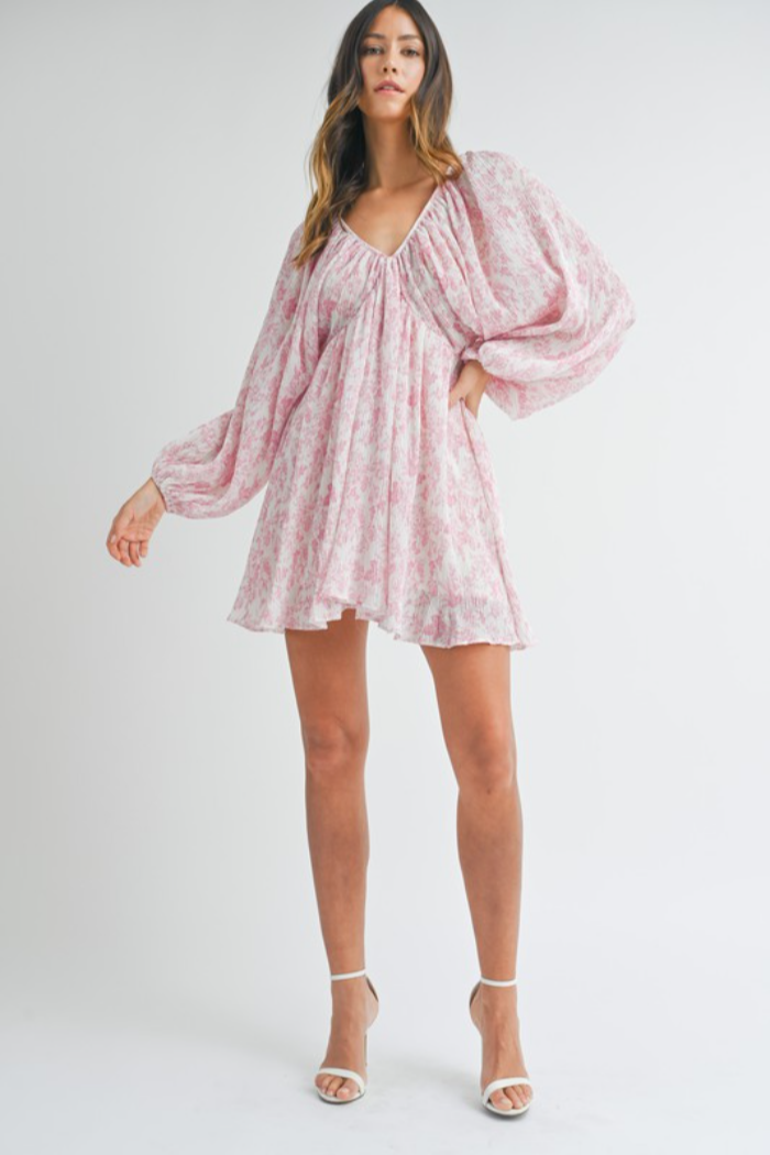 Dolman Slv Mini Dress