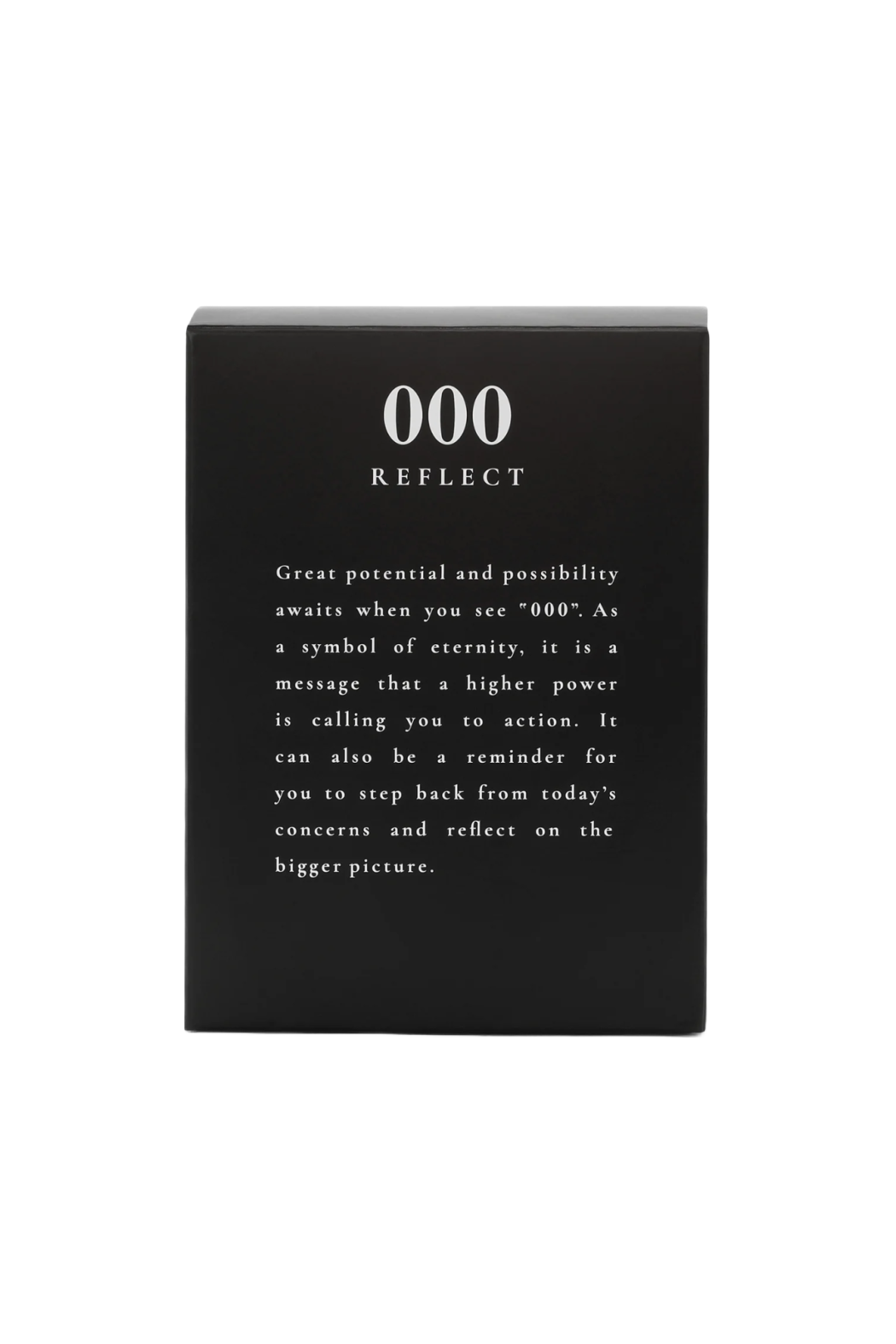 000 Reflect Candle
