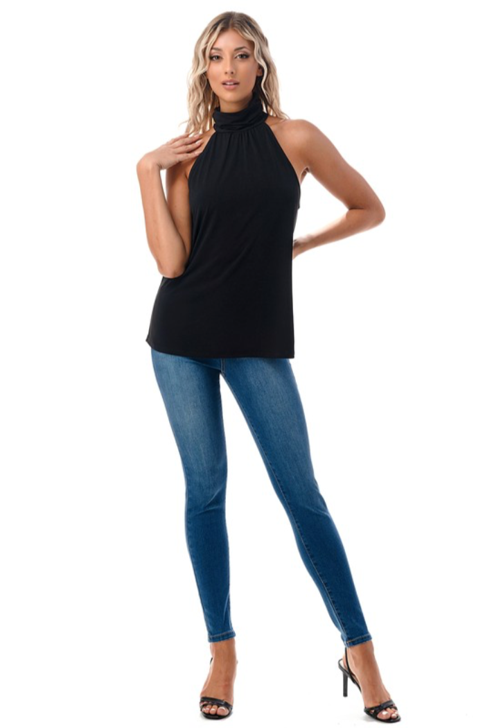 Halter High Neck