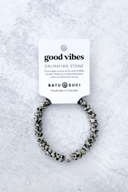 Good Vibes Rondelle Bracelet