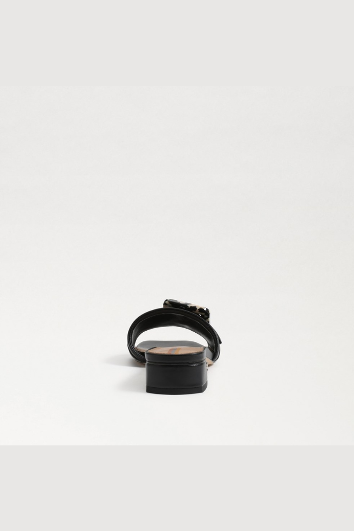 Deacon Slide Sandal - Black Leather