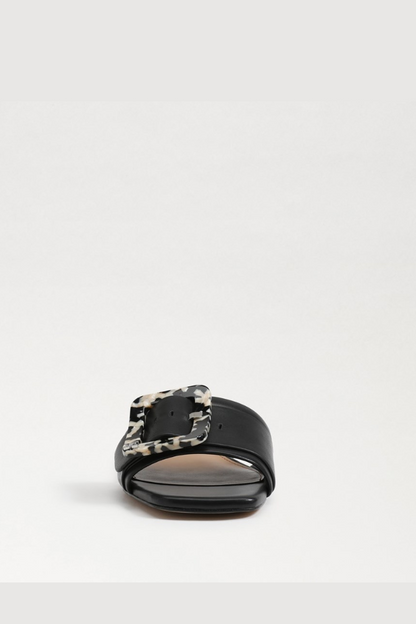 Deacon Slide Sandal - Black Leather