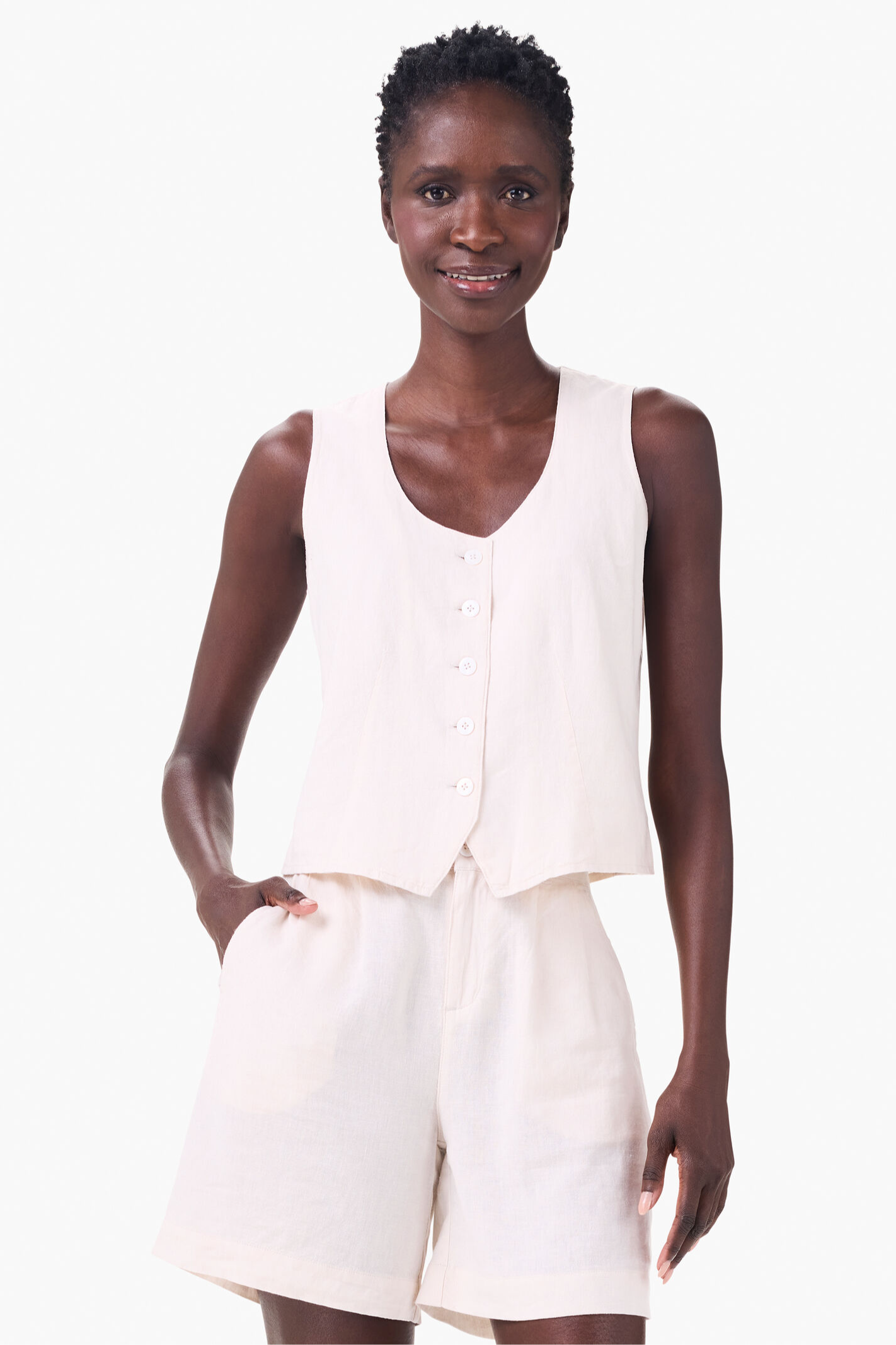 Rumba Linen Vest